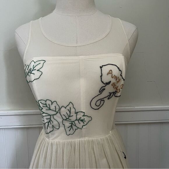 PATRIZIA PEPE Lea Embroidered Dress 40 - Picture 13 of 16